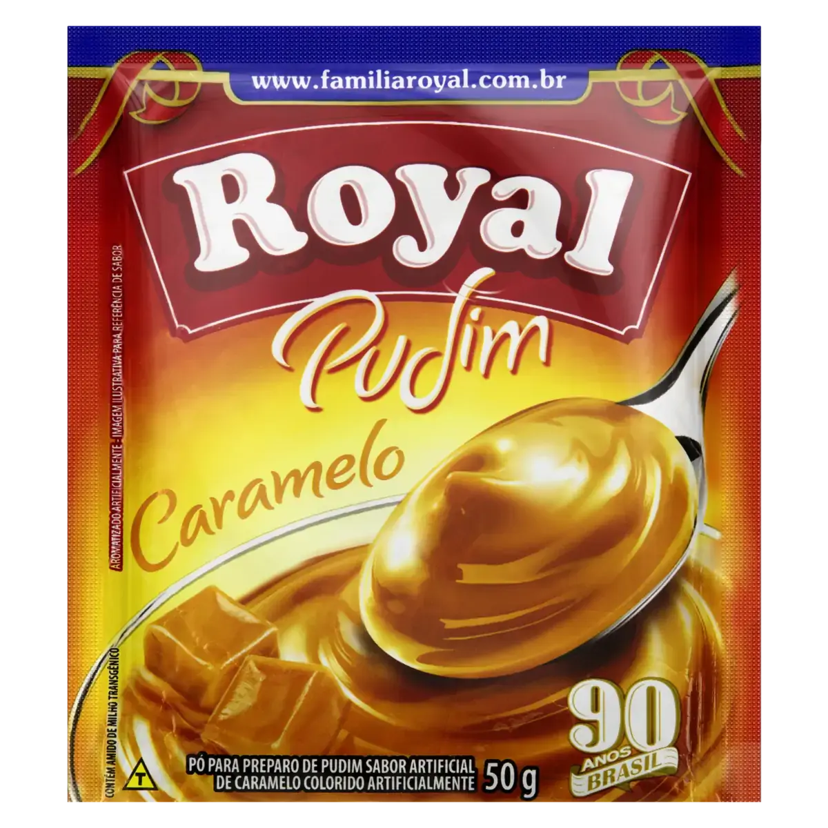 Pó Para Pudim Caramelo Royal Pacote 50g