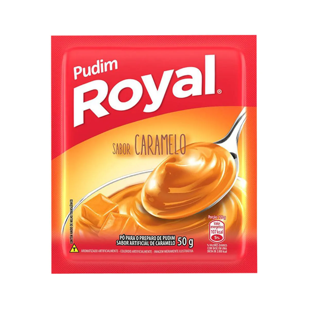 Pó Para Pudim Caramelo Royal Pacote 50g