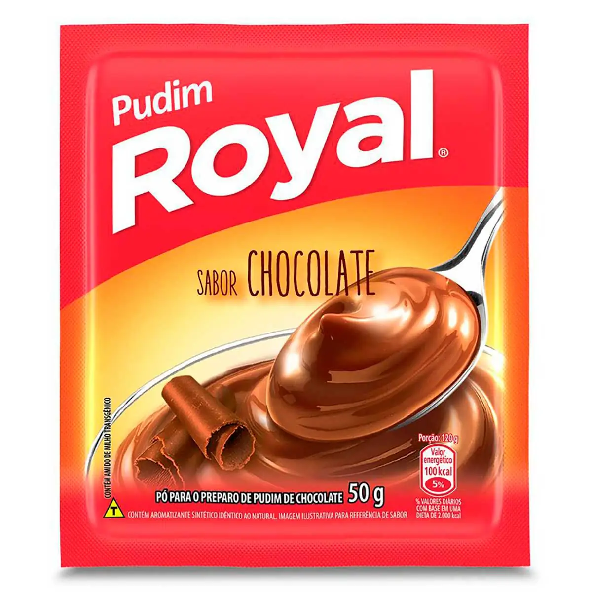 Pudim em pó Royal Chocolate 50g