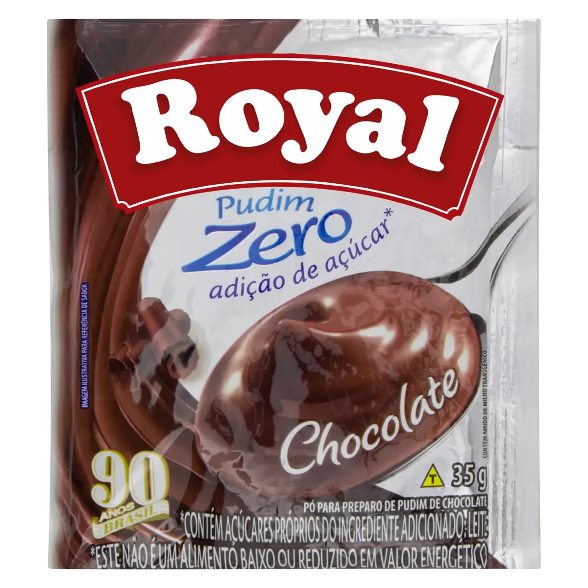 Pudim Royal 35gr Zero Chocolate