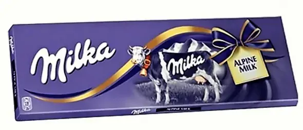 Milka Alpine Milk Chocolate 100g