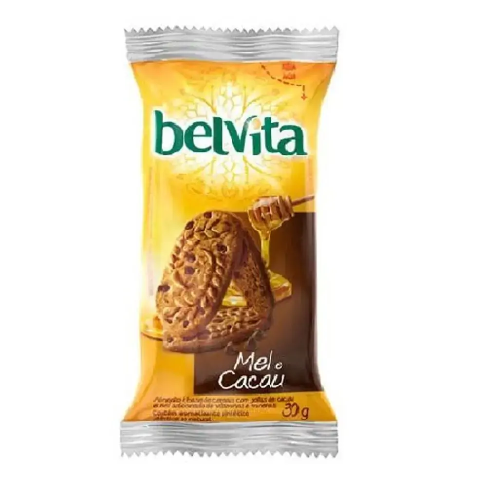 Biscoito Belvita Mel 3 X 30g