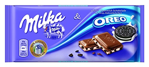 Milka Oreo 100g Case Of 20