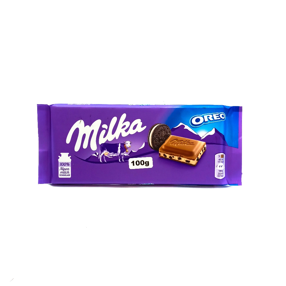 Milka Tablet With Oreo Cookies