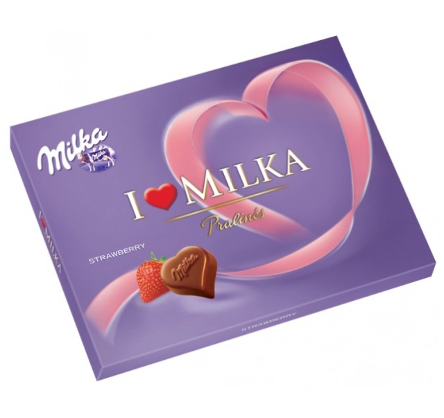Chocolate Love Milka Strawberry 120g Milka