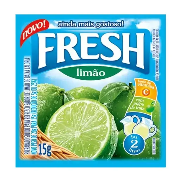 Refresco Fresh Limão 15g