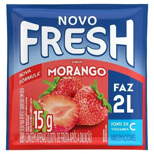 Refresco Fresh Morango 15g