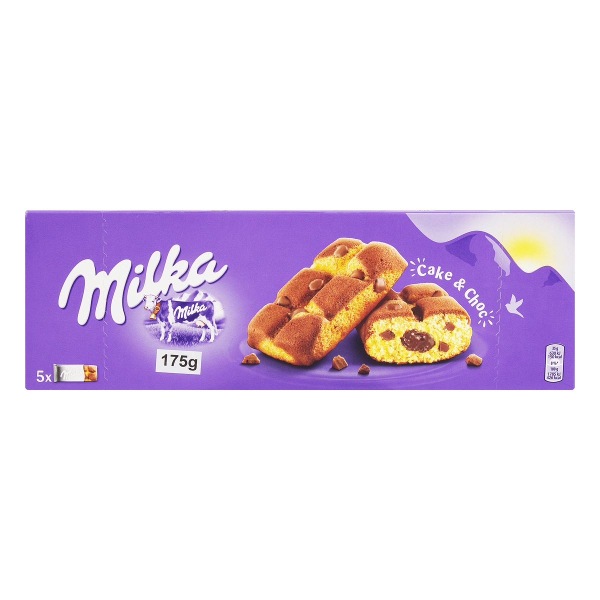 Biscoito Cake Choco Milka Caixa 175g