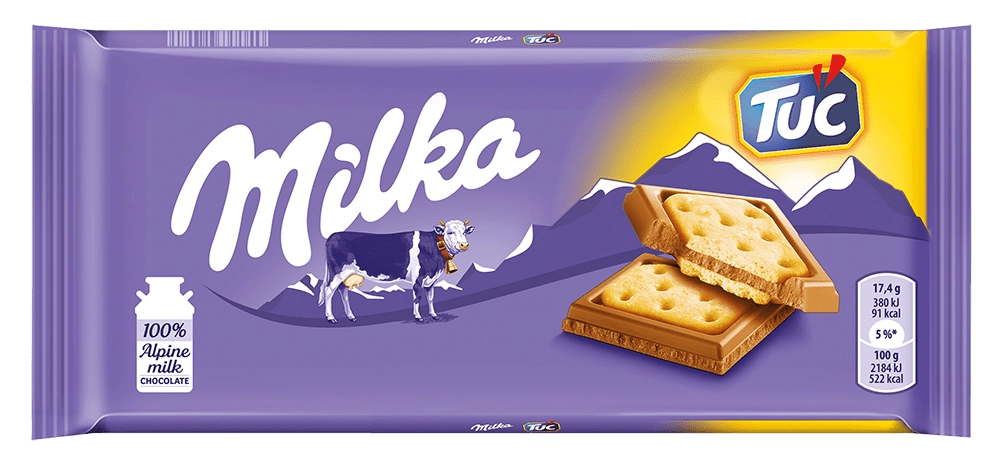 Choc.milka 87g Tuc