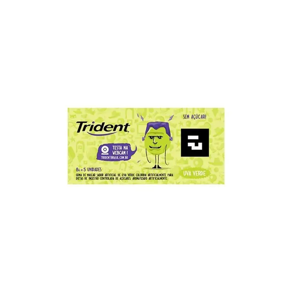 Chic Trident Uva Verde 8g