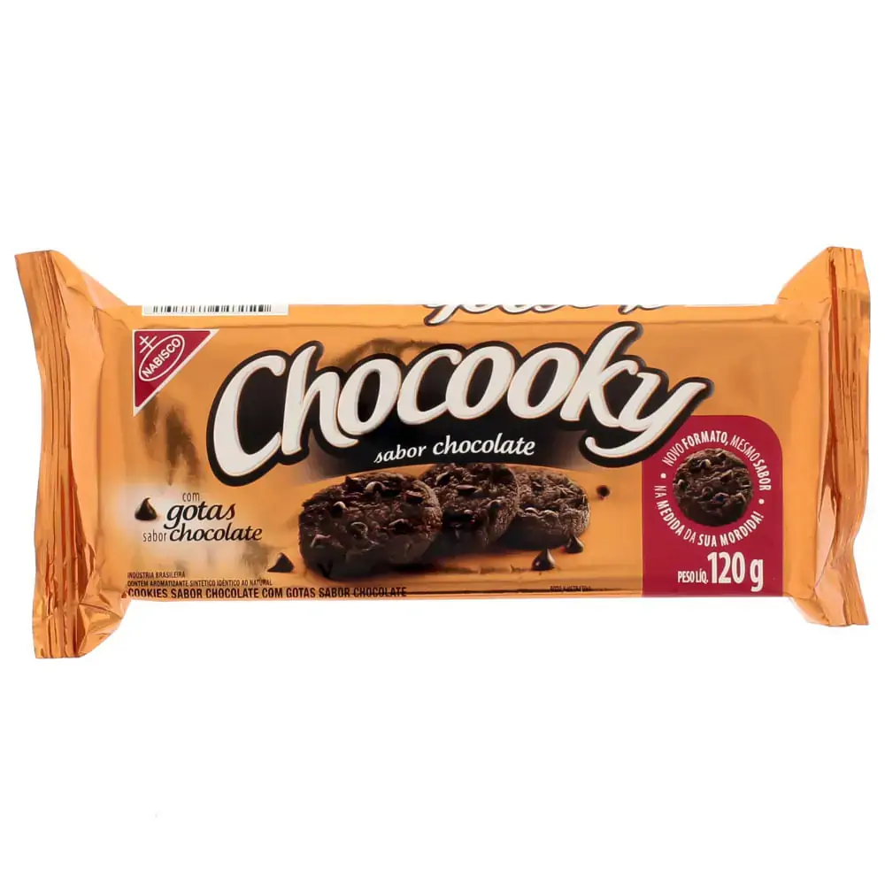 Cookie CHOCOOKY Chocolate Pacote 120g