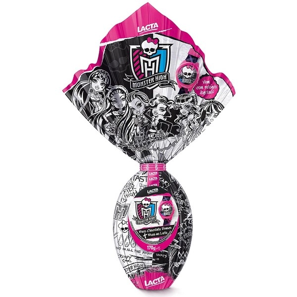 Ovo Pascoa Lacta Monster High