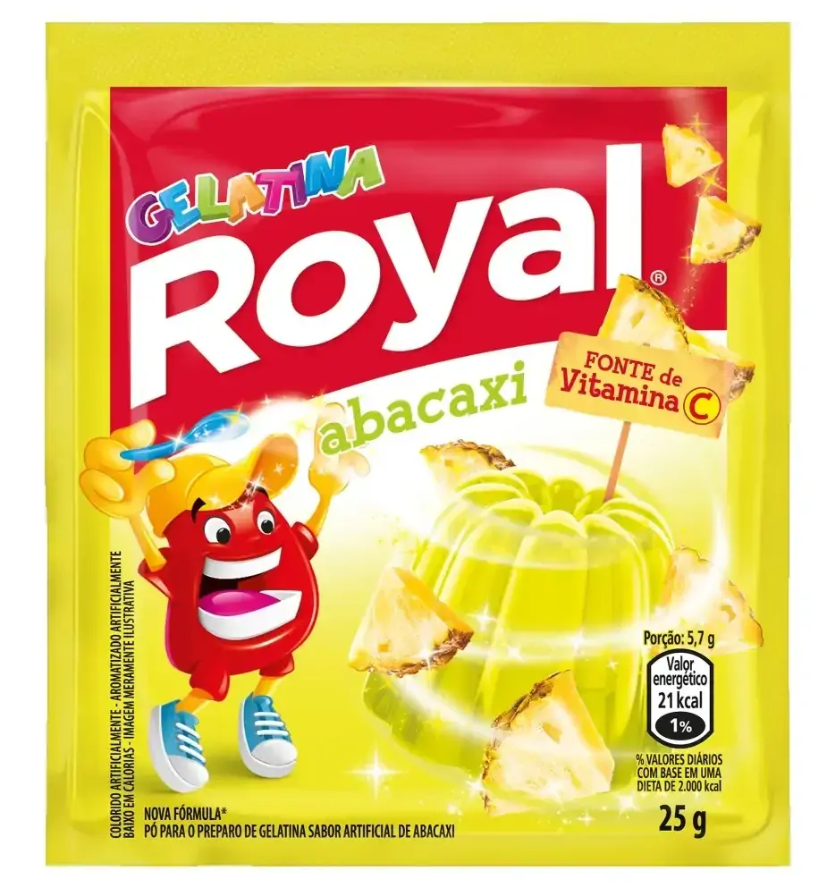 Gelatina Royal 25g Abacaxi