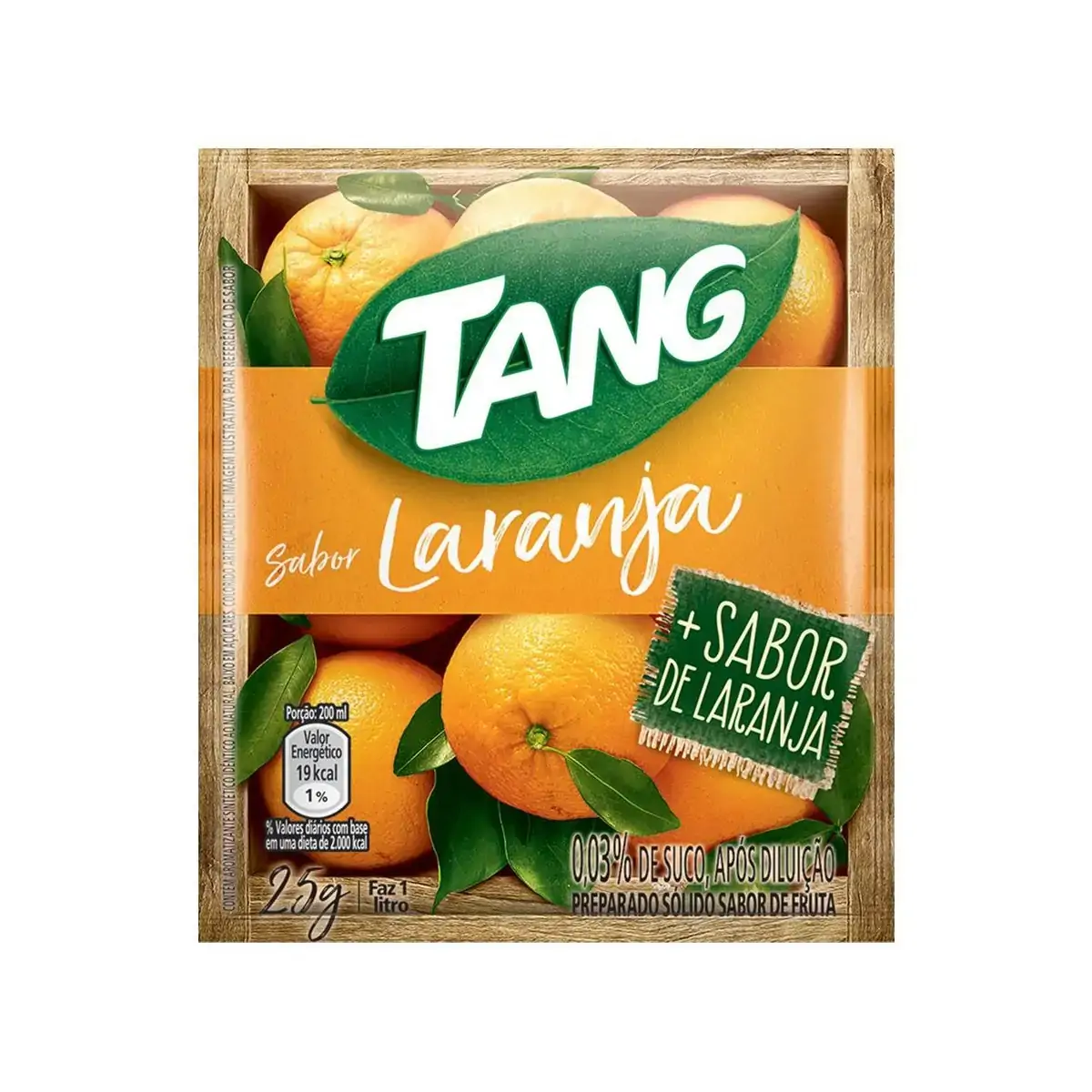 Refresco em pó Tang laranja 25g
