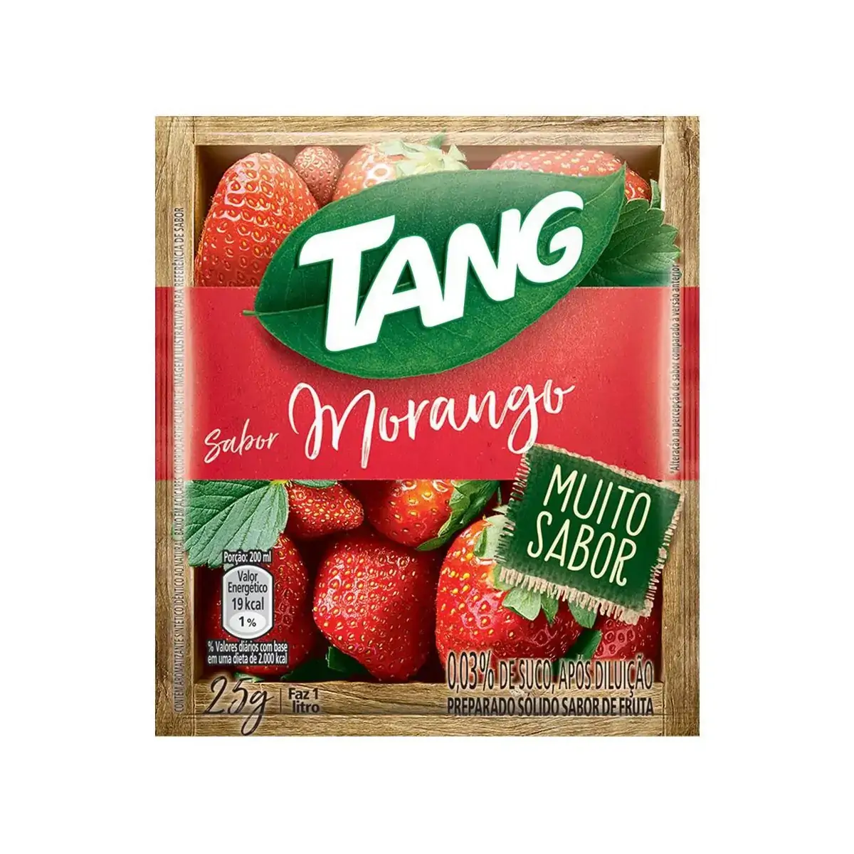Refresco em Pó TANG de Morango 25g