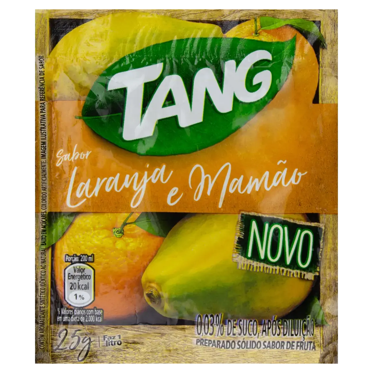 Refresco Pro Laranja/mamao 25g Tang