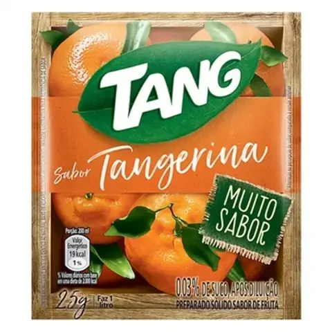Refresco Em Pó Tangerina 25g Tang