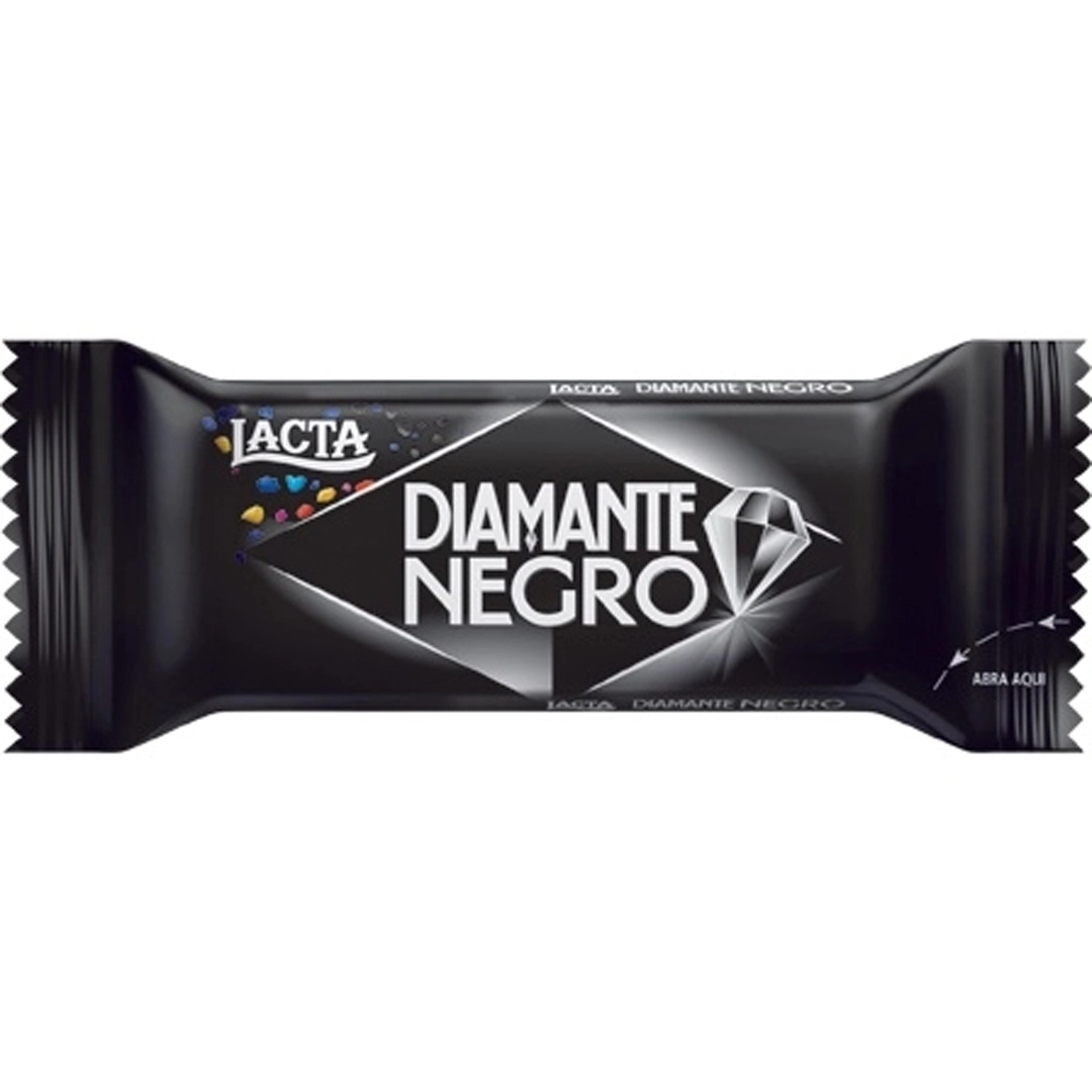 Chocolate Ao Leite Lacta Diamante Negro Pacote 20g