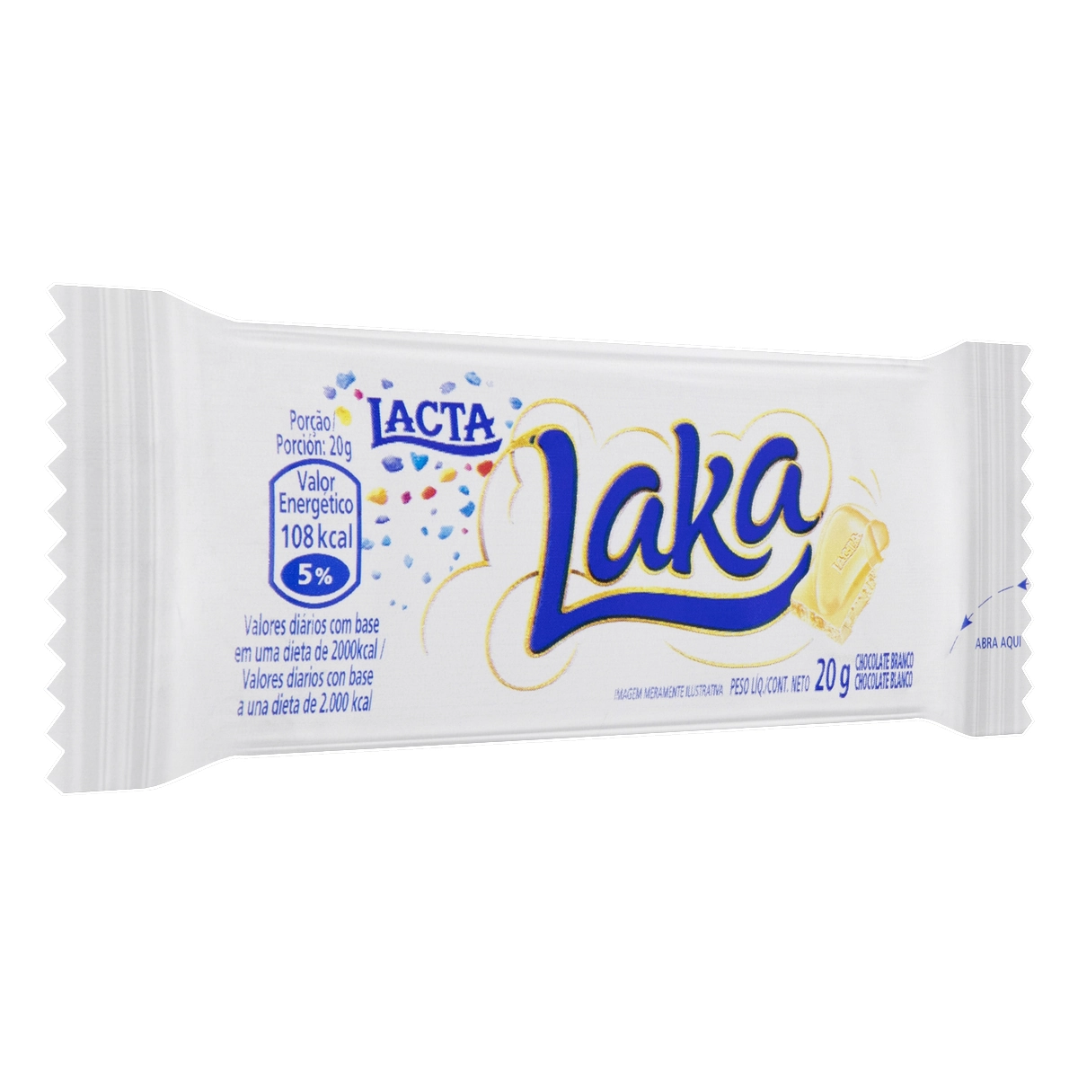 Chocolate Lacta Laka 20g