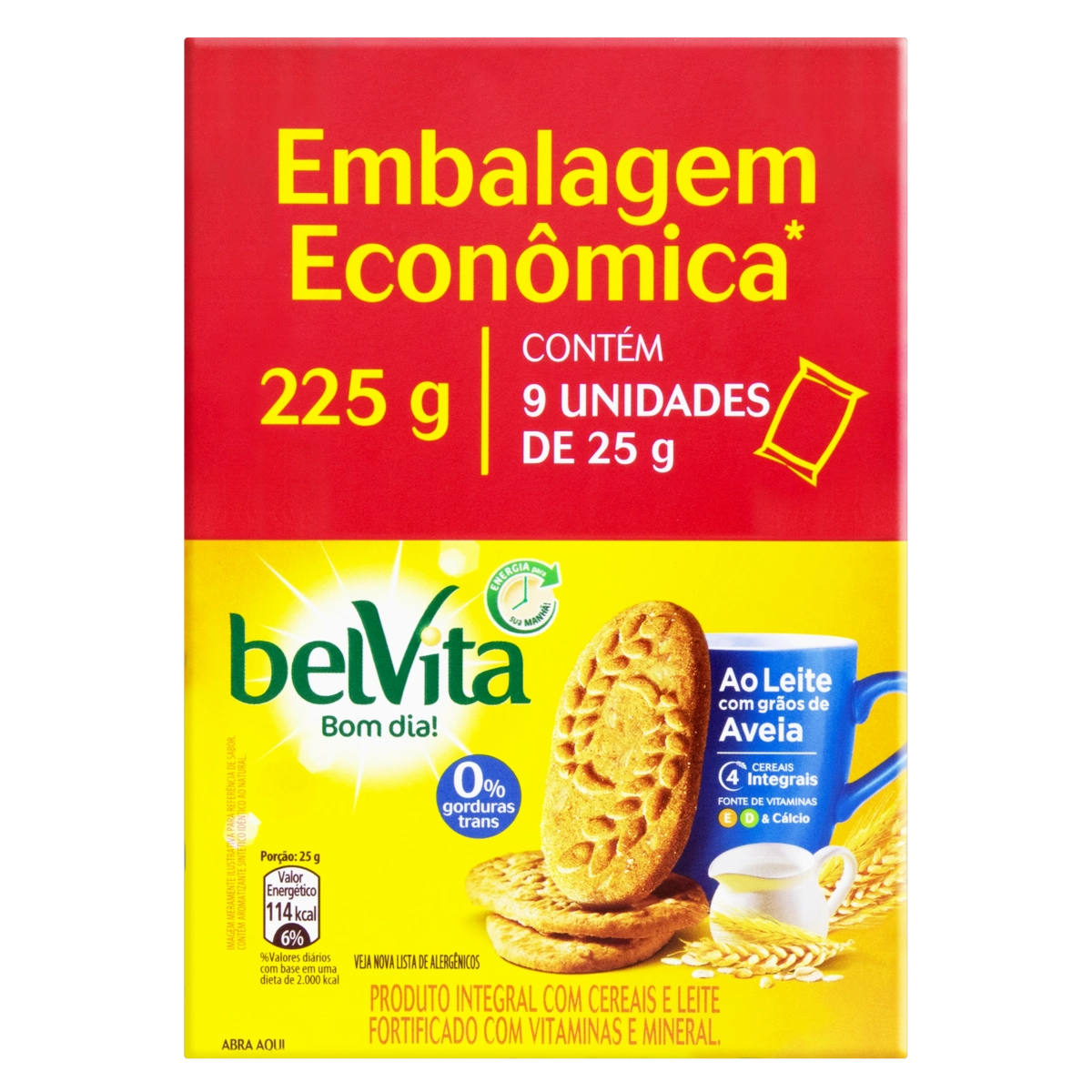 Bisc.belvita 270g Leite C/aveia