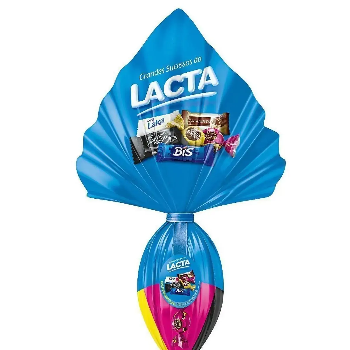 Ovo de Páscoa LACTA Grandes Sucessos 545g