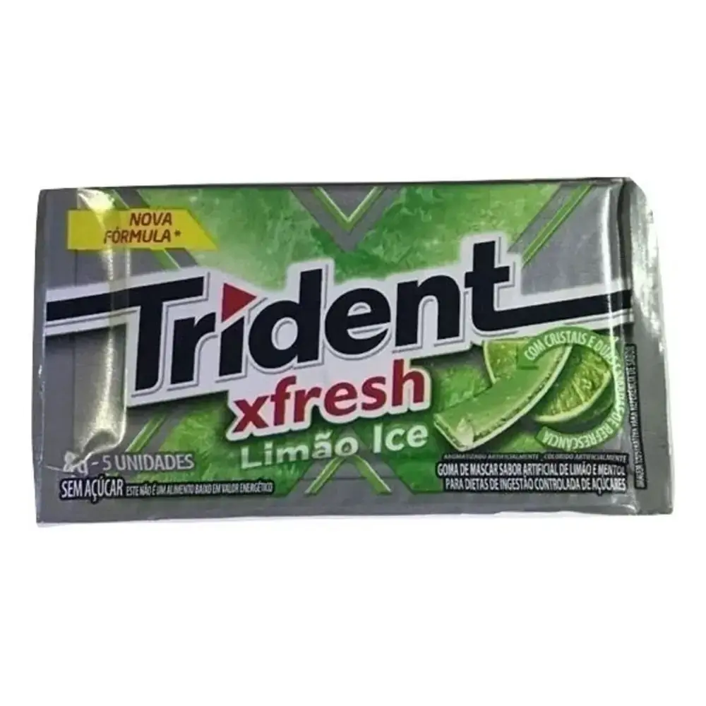 Chiclete Trident Limao Ice 21un. Trident