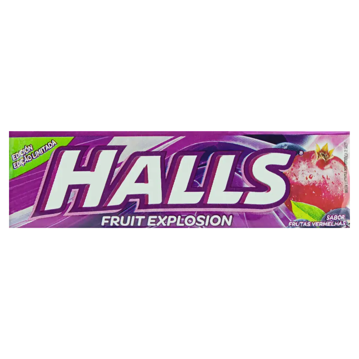 Bala Frutas Vermelhas Halls Pacote 34g