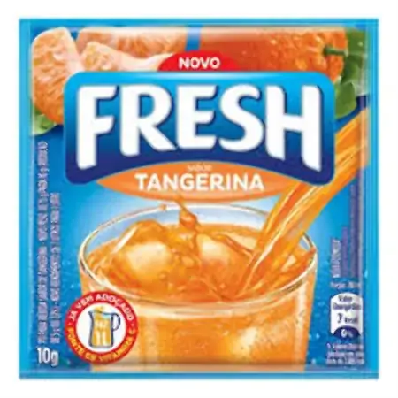 Refresco Em Po Tangerina 10g Fresh