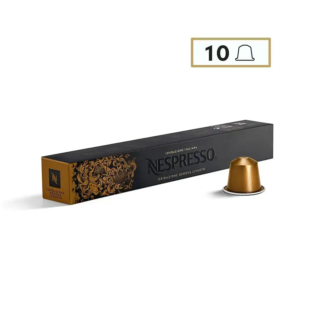 Cápsulas de Café Nespresso Ispirazione Genova Livanto - 10 Cápsulas