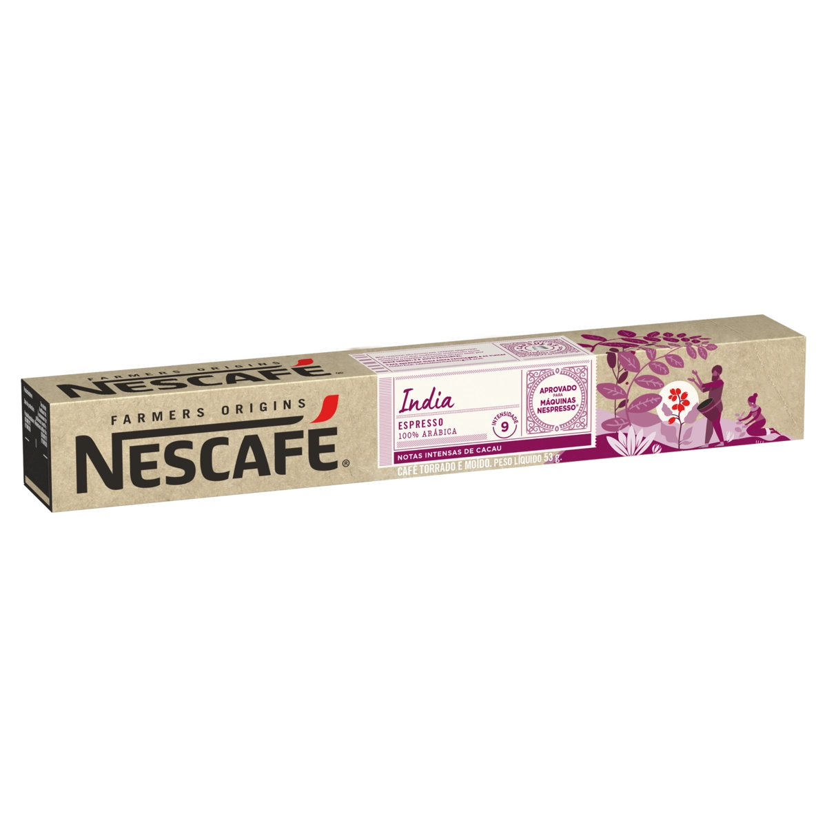 Café NESCAFÉ Farmer Origins INDIA 10 Cápsulas 53g