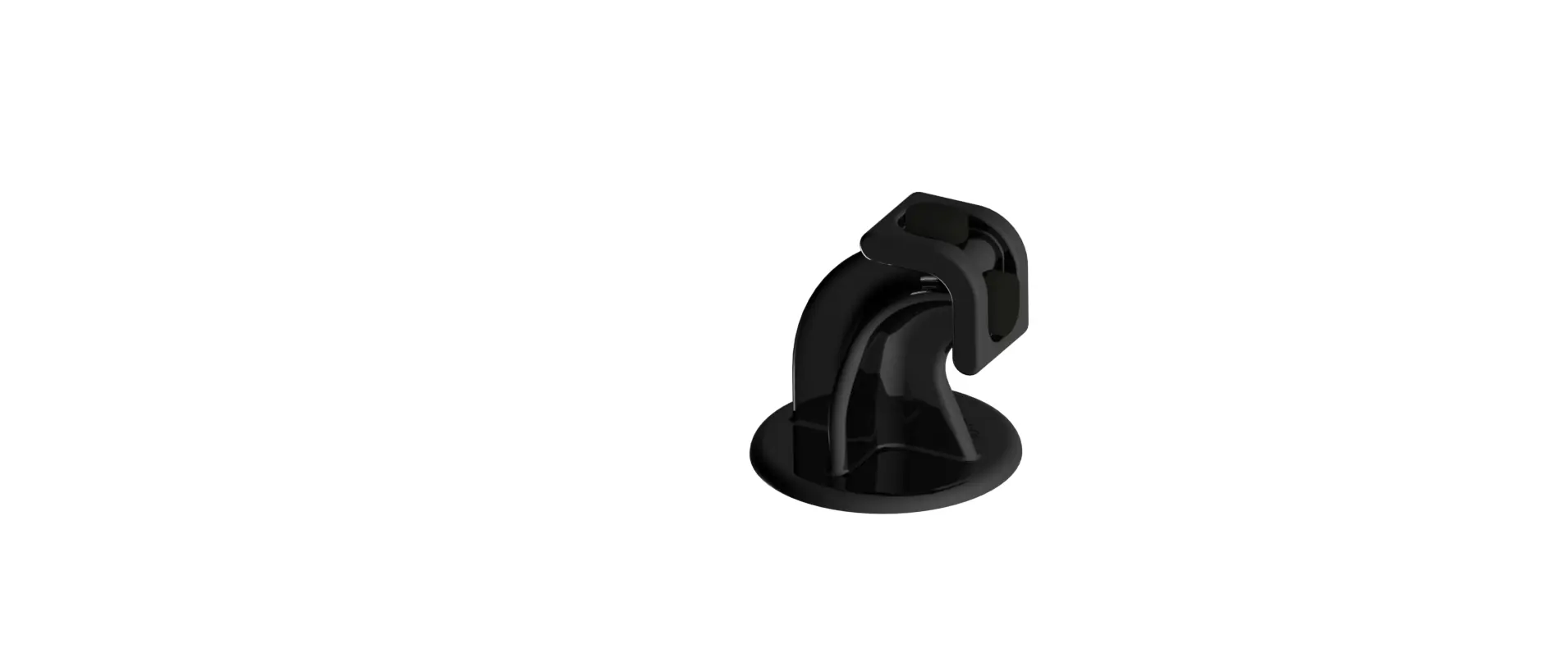 Amortecedor De Portas Preto