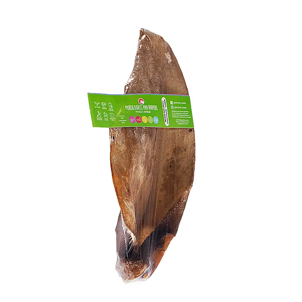 Orelha De Boi Jumbo C/ Ouvido 1un.