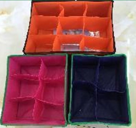 Organizador Roupa Intima 9 Divisorias C301 13 Banana Toys