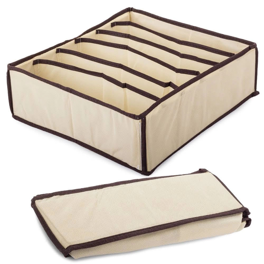Organizador Roupa Intima 6 Divisorias C301 15 Banana Toys