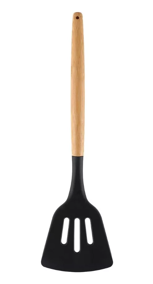Espatula Silicone Cabo Madeira Sortida 32cm C700 53 Banana Toys