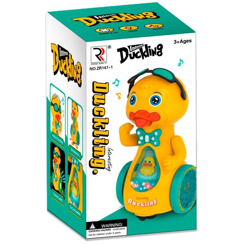 Pato Eletrico Luz Som B108 4 Banana Toys