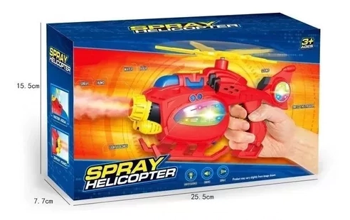 Aviao Pulverizador Luz Som B180 14 Banana Toys