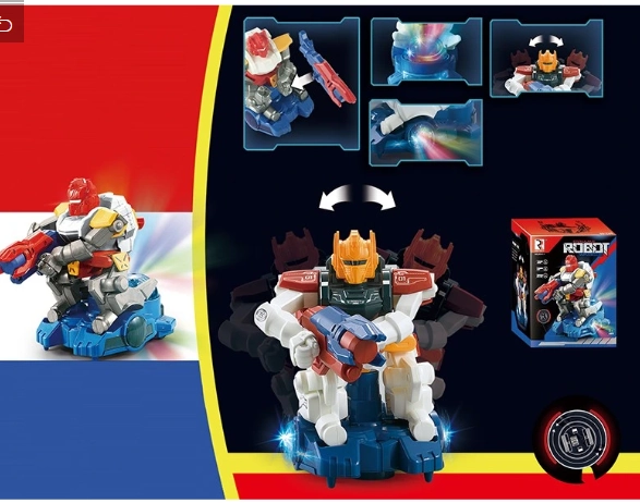 Robo Eletrico Luz B285 9 Banana Toys