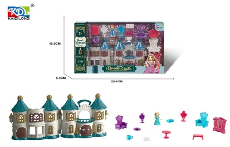 Castelo Boneca Acessorios B120 28 Banana Toys