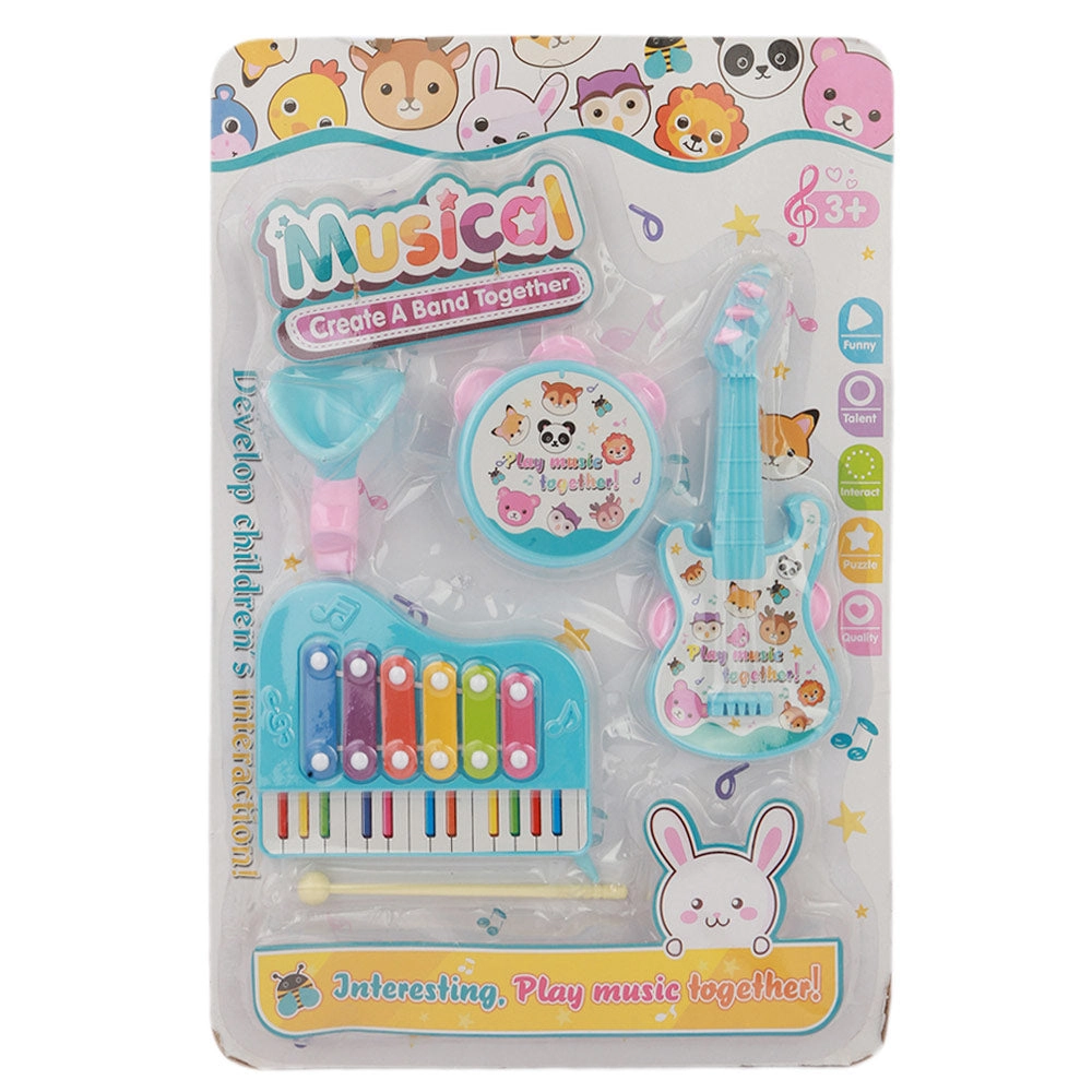 Kit Intrumentos Musicais B130 34 Banana Toys