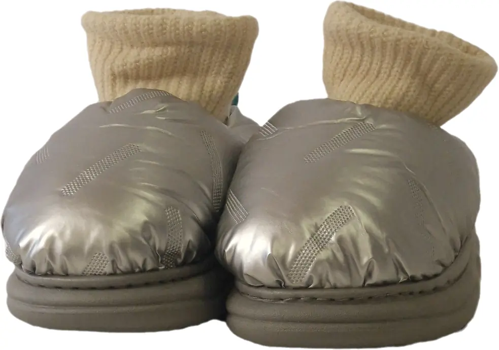 Pantufa Infantil Forrada Azul 20 22 Mn0388 Banana Toys