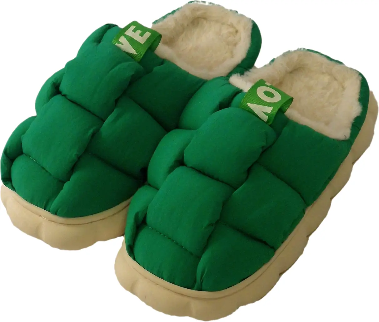 Pantufa Infantil Trancada Branca 23 25 Mn0389 Banana Toys