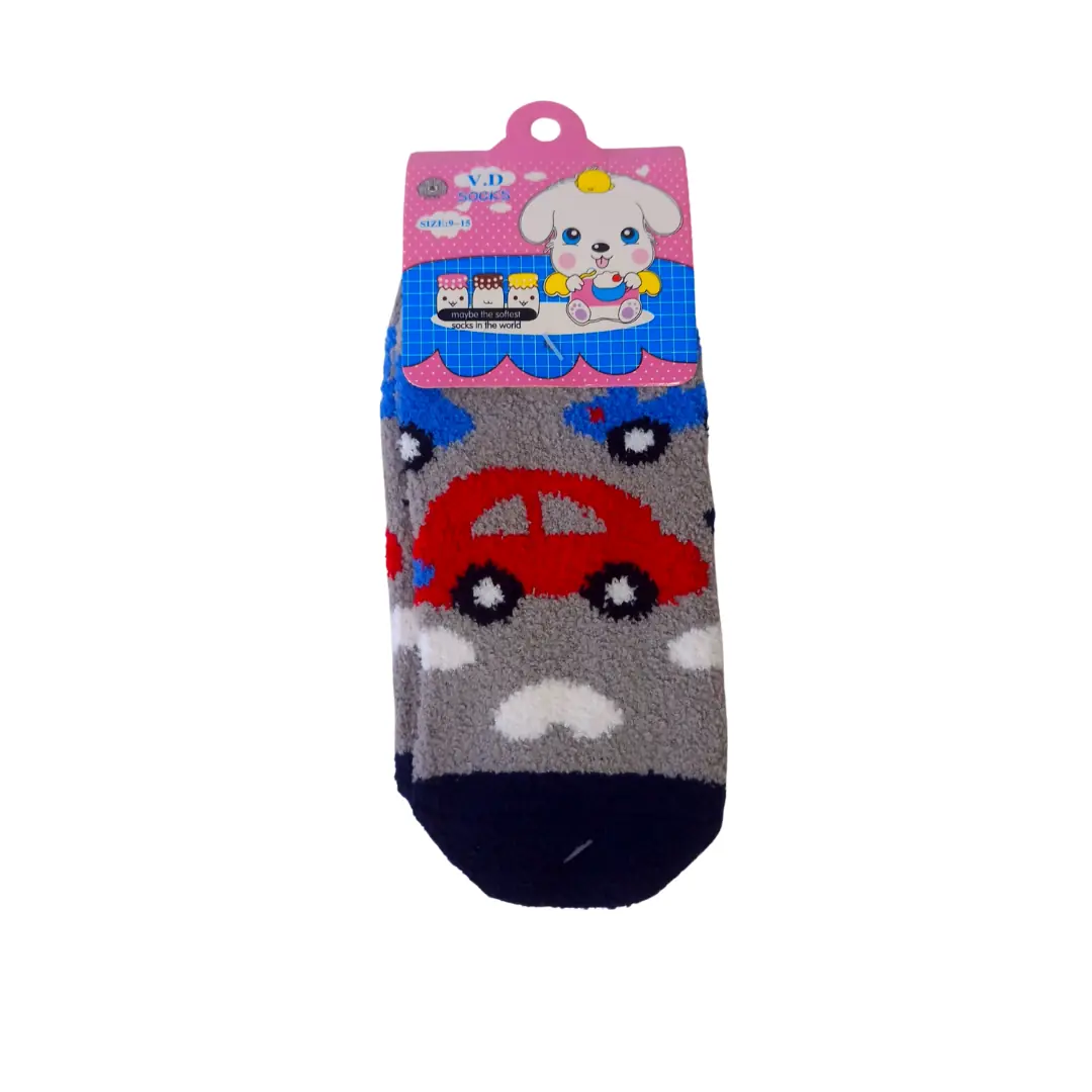 Meia Cano Curto Infantil Bichinhos 5 21 Mn0042 Banana Toys