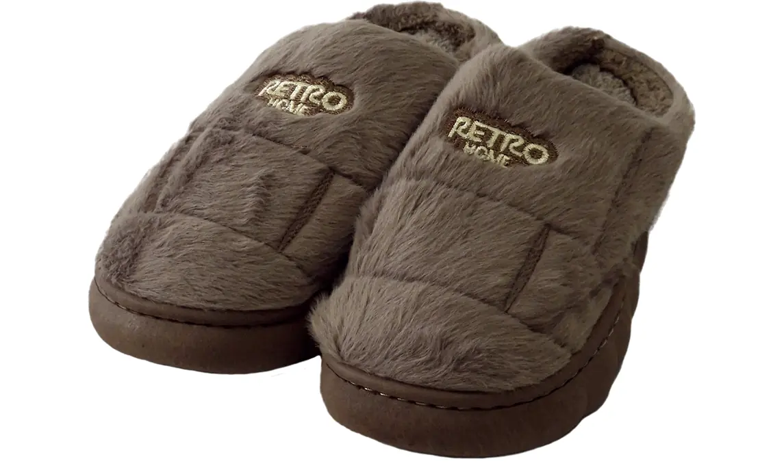 Pantufa Adulto Peluciada Home, 36 45 Mn0221 Banana Toys