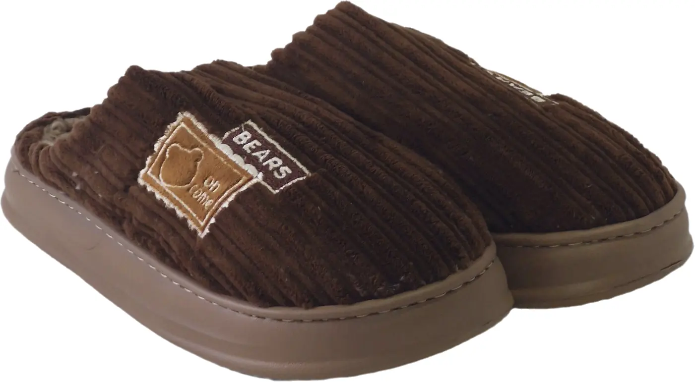 Pantufa Masculina Bears, 40 47 Mn0333 Banana Toys