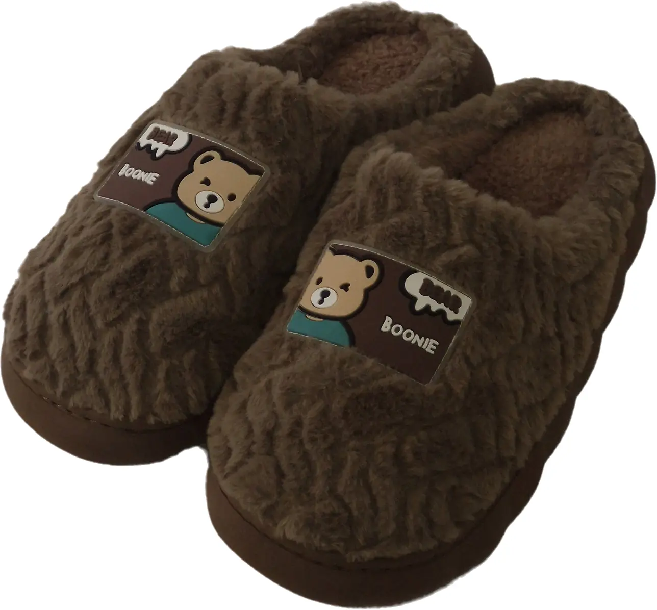 Pantufa Infantil Aveludada Ursinho Sortida 249057 Banana Toys