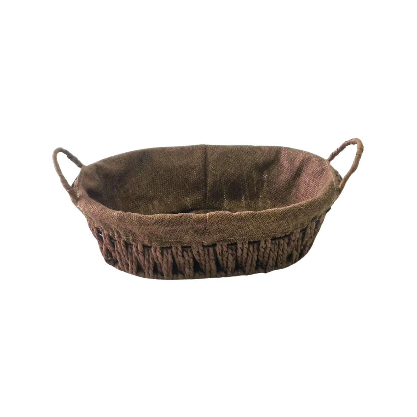 Cesta Juta Oval 26x21x8cm Jm895 Banana Toys