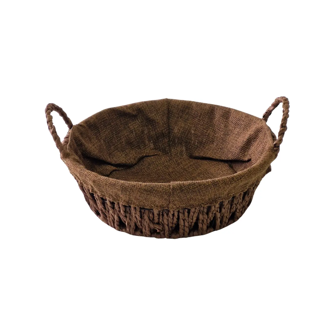 Cesta Juta Redonda 24x8cm Jm896 Banana Toys