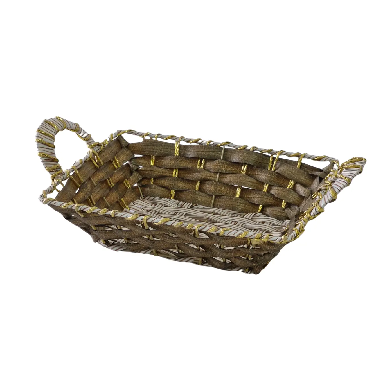 Cesta Alca Retangular 29x23x8cm Jm918 Banana Toys