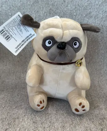 Pelucia Cachorrinho Pug 22cm B600 58 Banana Toys